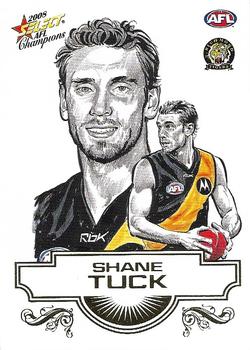 2008 Select AFL Champions - Sketches #SK24 Shane Tuck Front